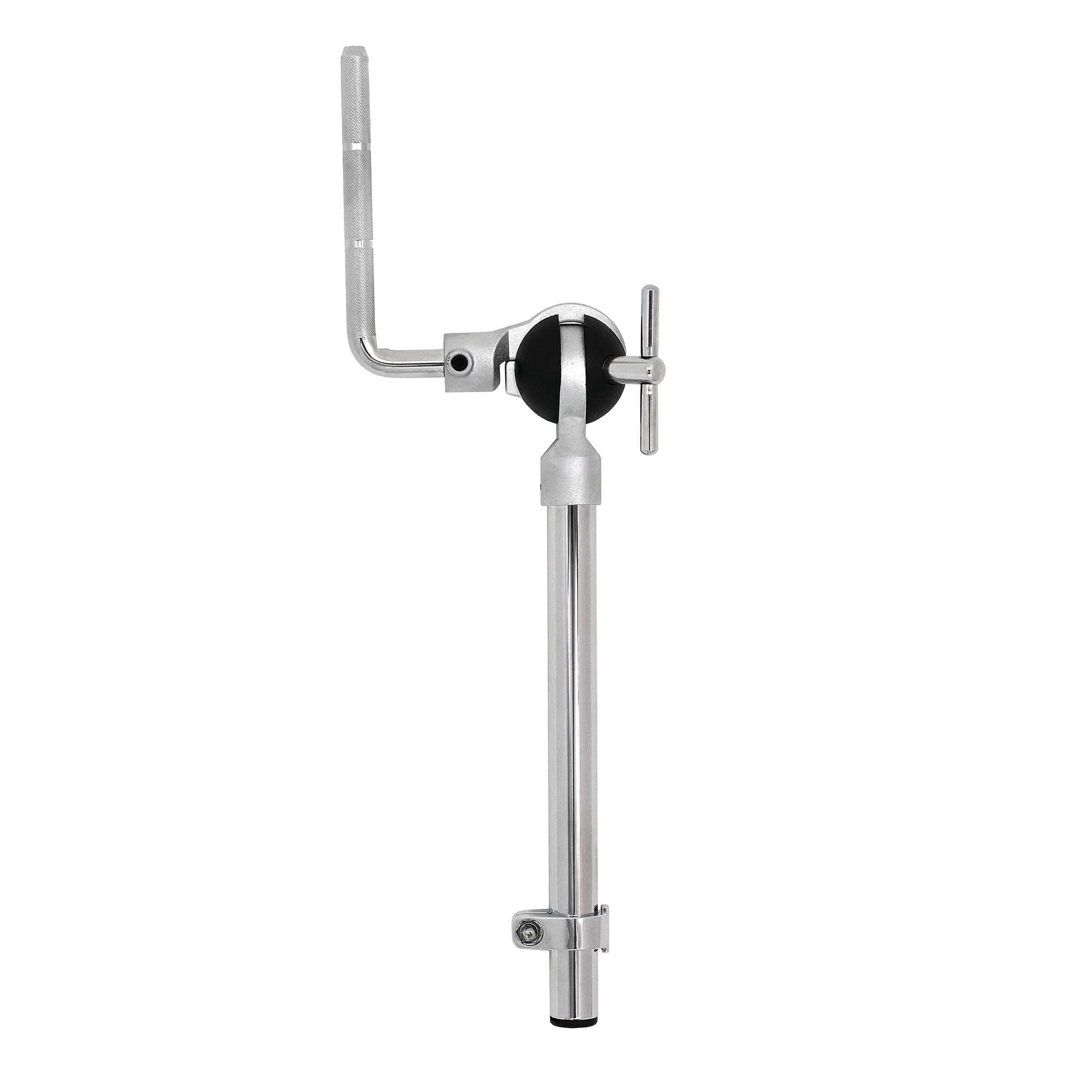 Front. Gibraltar Hardware - 12.7mm Large Ultra Adjust Tom Arm, L-Rod with Ultra Adjust Positioning Joint and 7/8" Down Tube with Memory Lock.