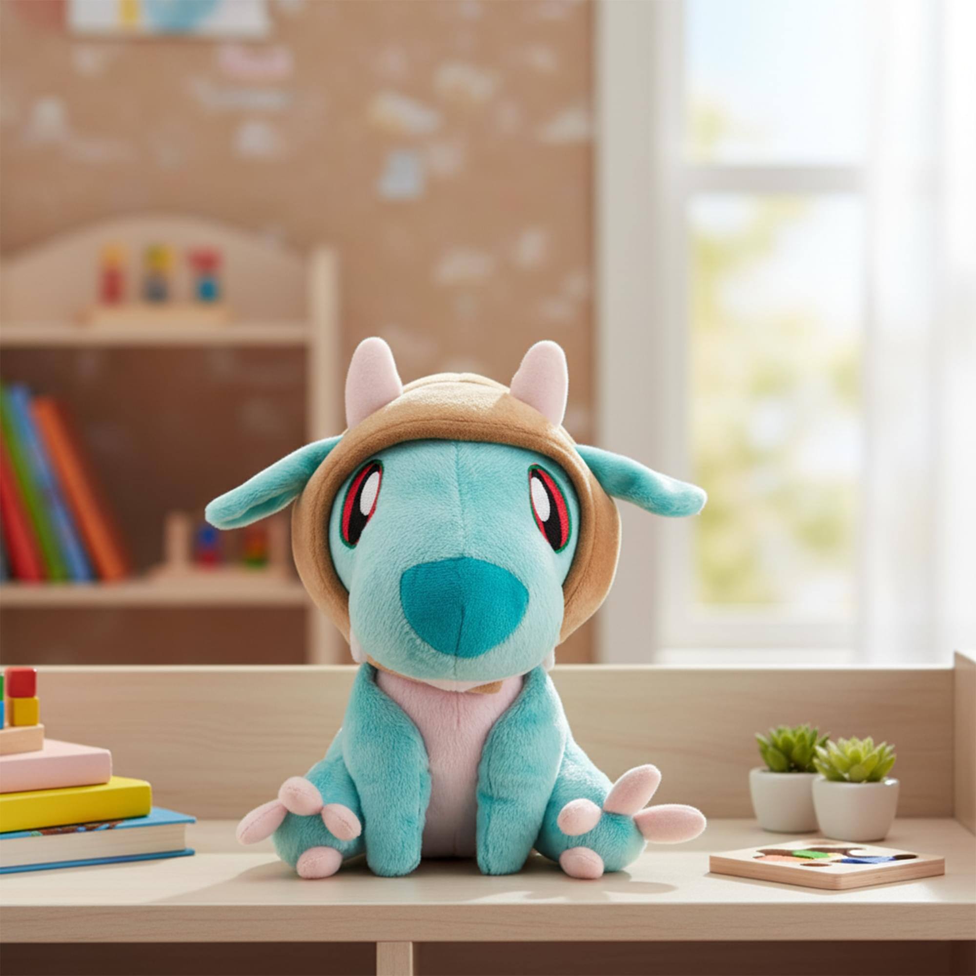 Alt View 10. Tentacle Kitty - Tentacle Kitty Campaign Critters Bright Kobold Plush - Blue.