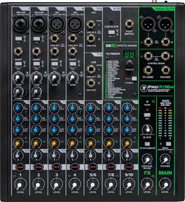 Mackie - ProFX10v3 Professional Effects Mixer with USB - Black