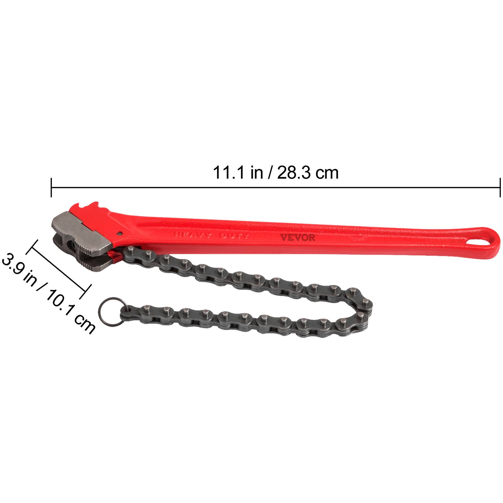 11.1 in / 28.3 cm  
3.9 in / 10.1 cm  
HEAVY DUTY  
VEVOR