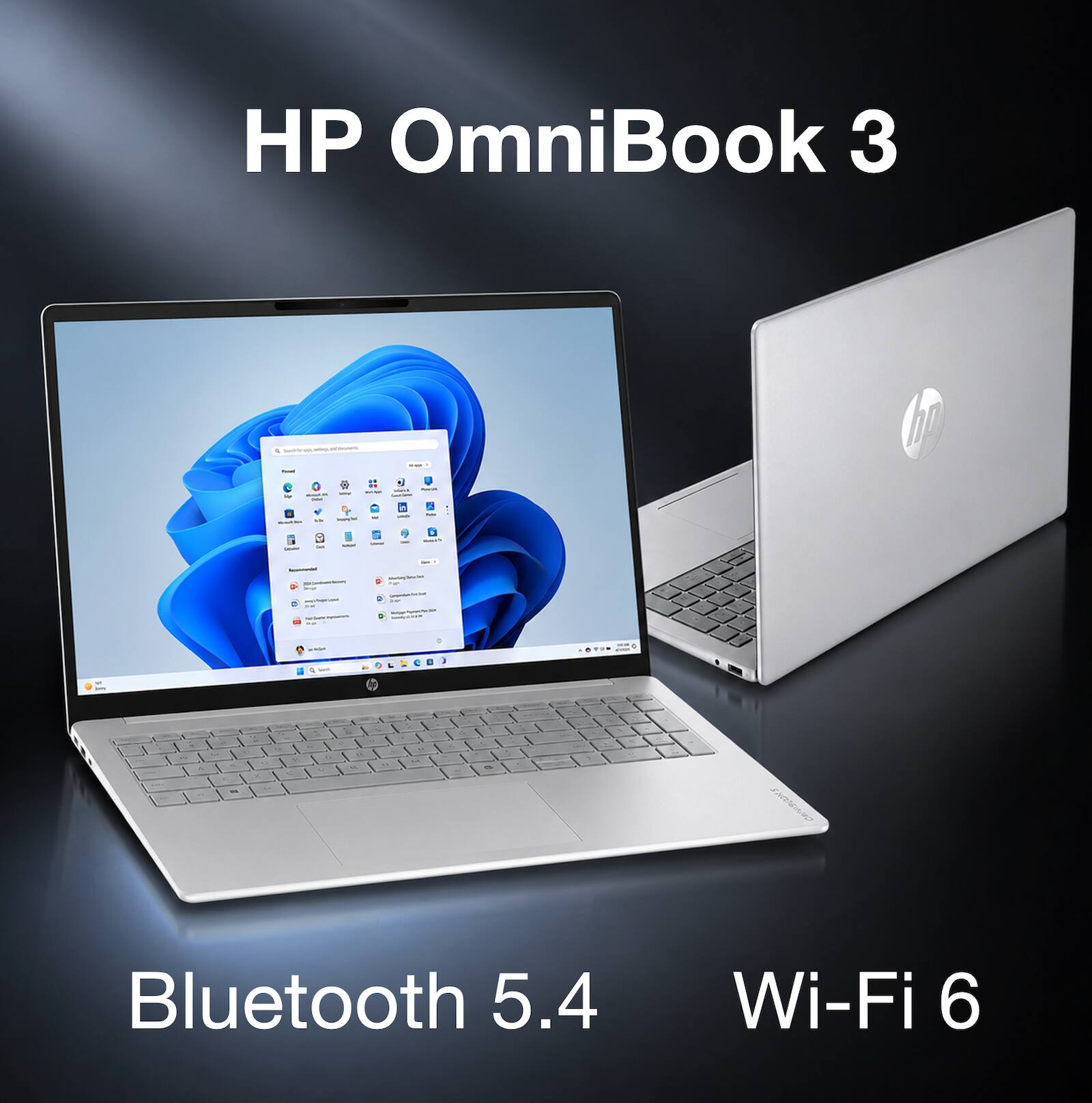 HP OmniBook 3

Bluetooth 5.4 Wi-Fi 6