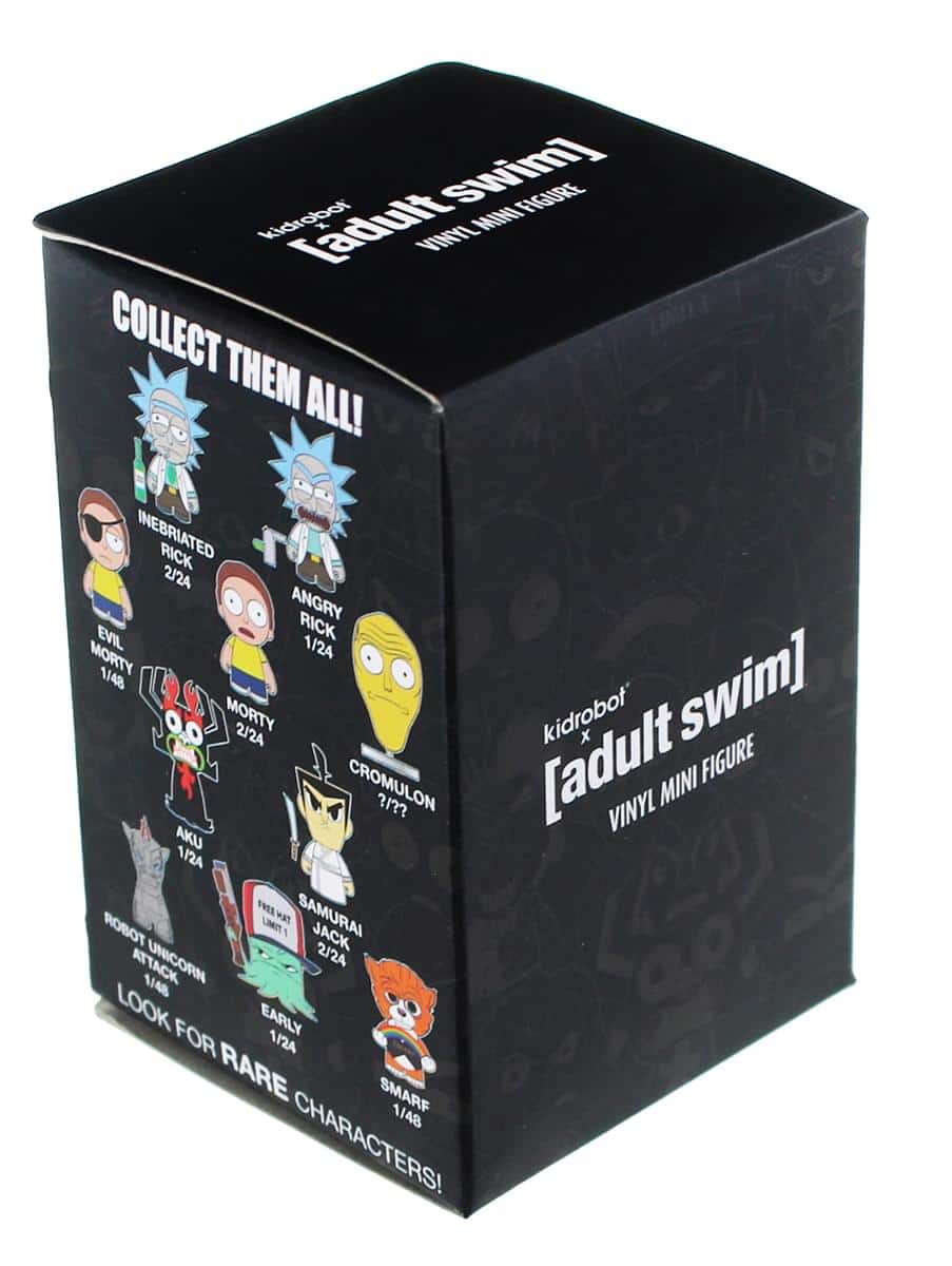 Kidrobot - Adult Swim Blind Boxed Mini Vinyl Figure, One Random - Black