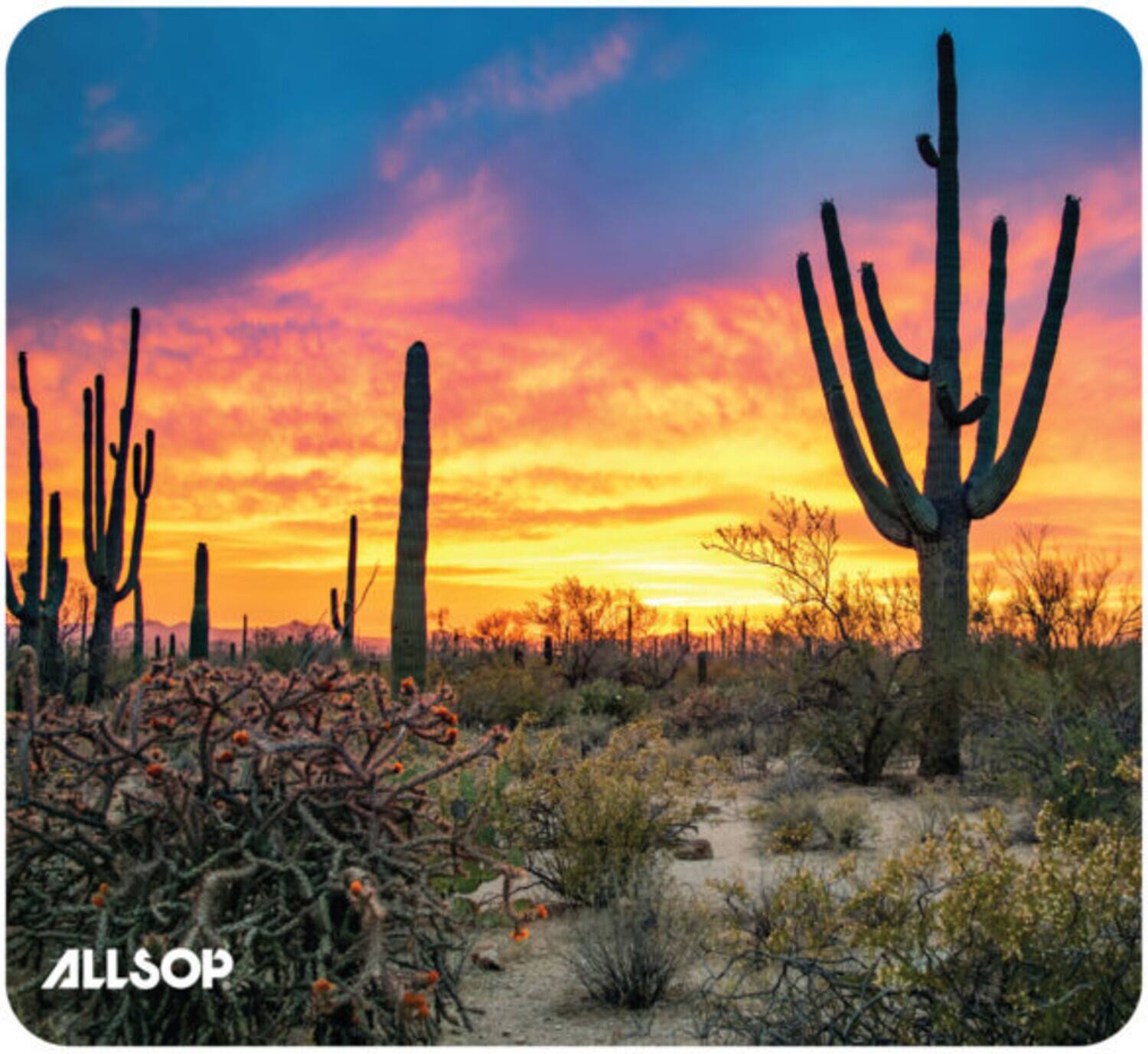 Front. Allsop - Allsop 32412 Naturesmart Saguaro Mousepad Eco-Friendly construction   - COMPUTER ACCESS. - Multicolor.