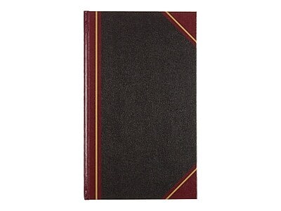 National Brand- National Texhide Series Record Book, 8.75" x 14.25", 150 Sheets/Book- Black