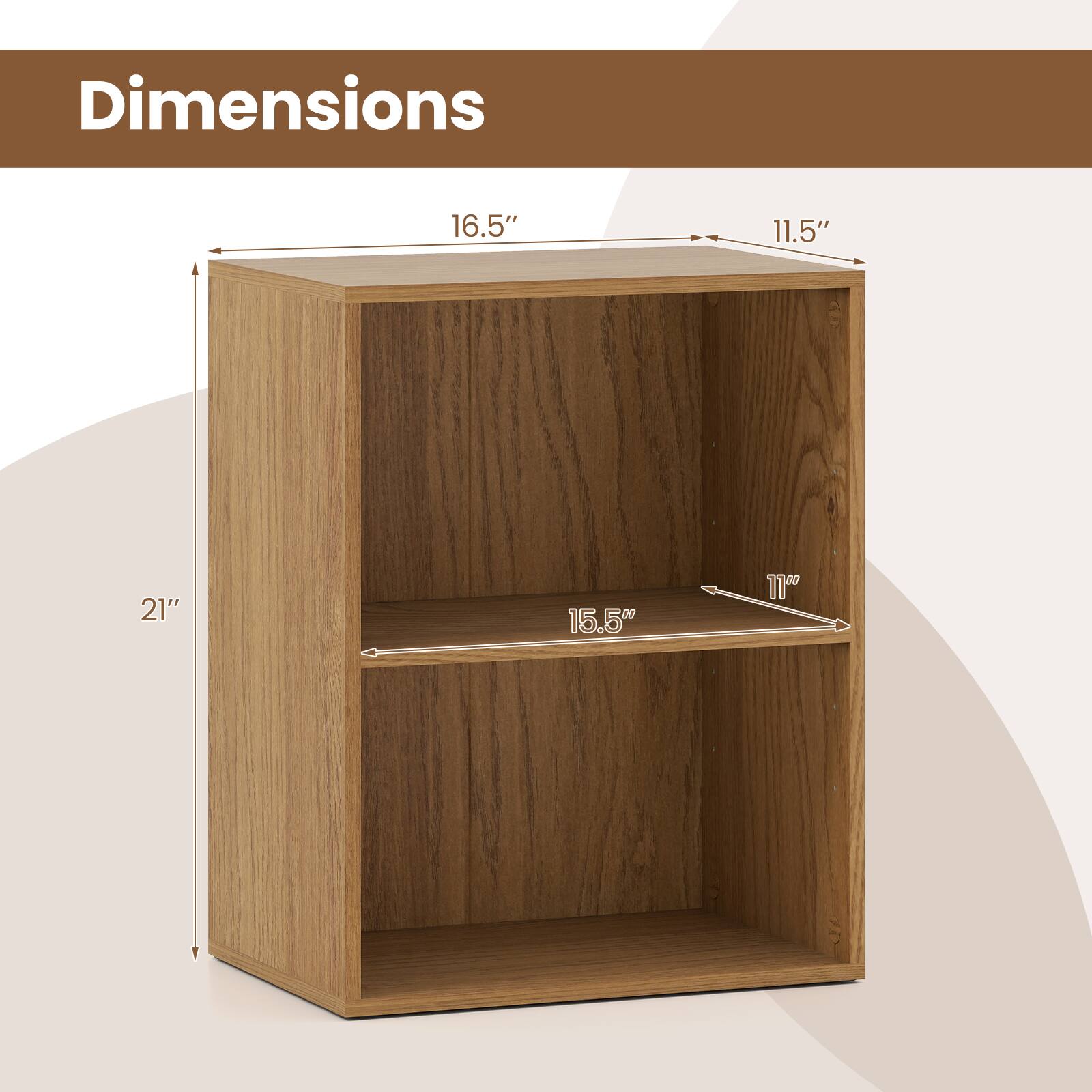 Dimensions  
16.5" x 11.5" x 21"  
15.5" x 11"