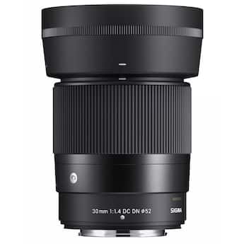 Sigma 30mm f/1.4 DC DN Contemporary Lens for Fujifilm X Black Sigma 30mm f/1.4 DC DN Contemporary Lens for Fujifilm X Black