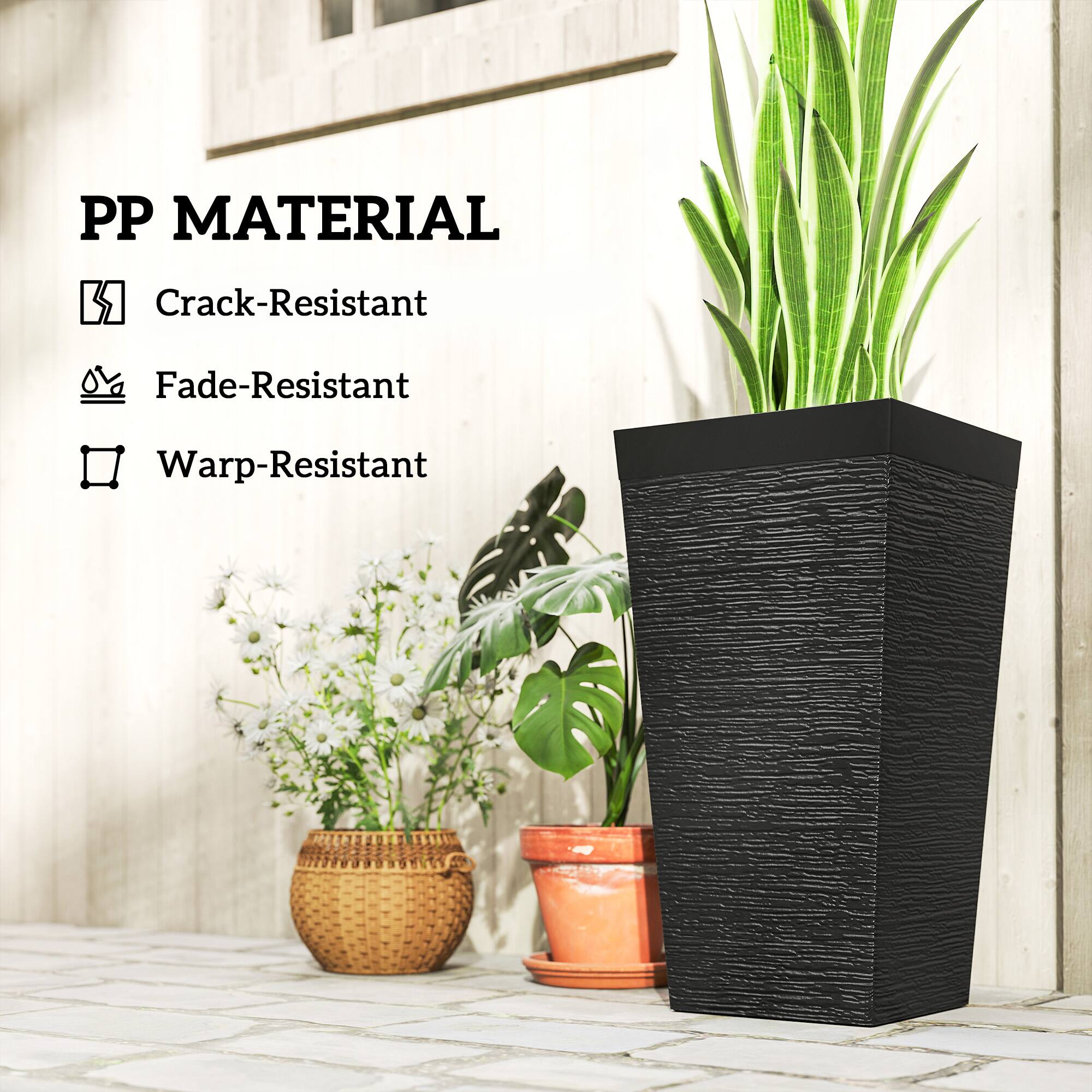 PP MATERIAL  
- Crack-Resistant  
- Fade-Resistant  
- Warp-Resistant