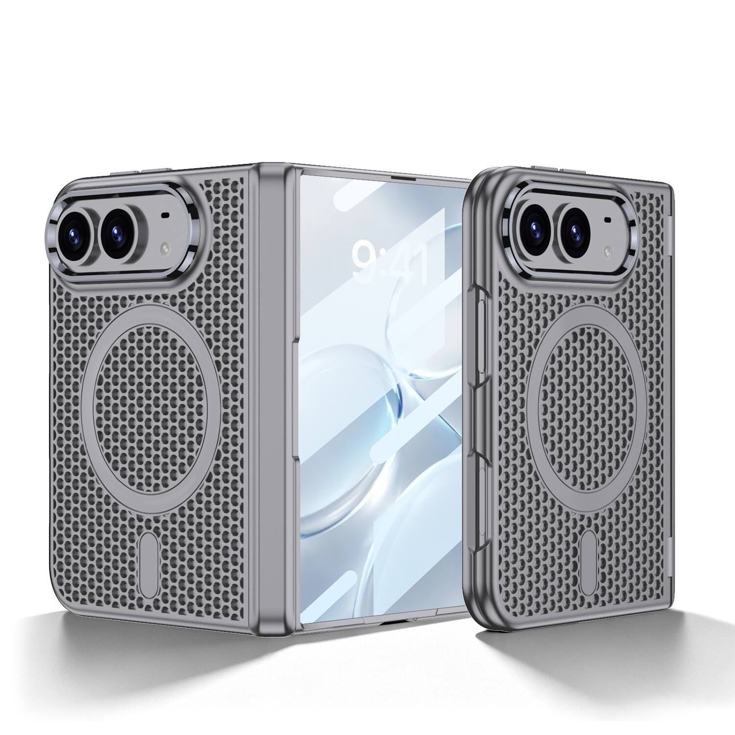 Dteck for Apple iPhone Duo Heat Dissipation Case with Built in Screen ...