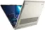 Left. Lenovo - Yoga 7 2-in-1 - Copilot+ PC - 16" 2K LCD Touchscreen Laptop  - AMD Ryzen AI 5 340 - 16GB Memory - 512GB SSD - Seashell.
