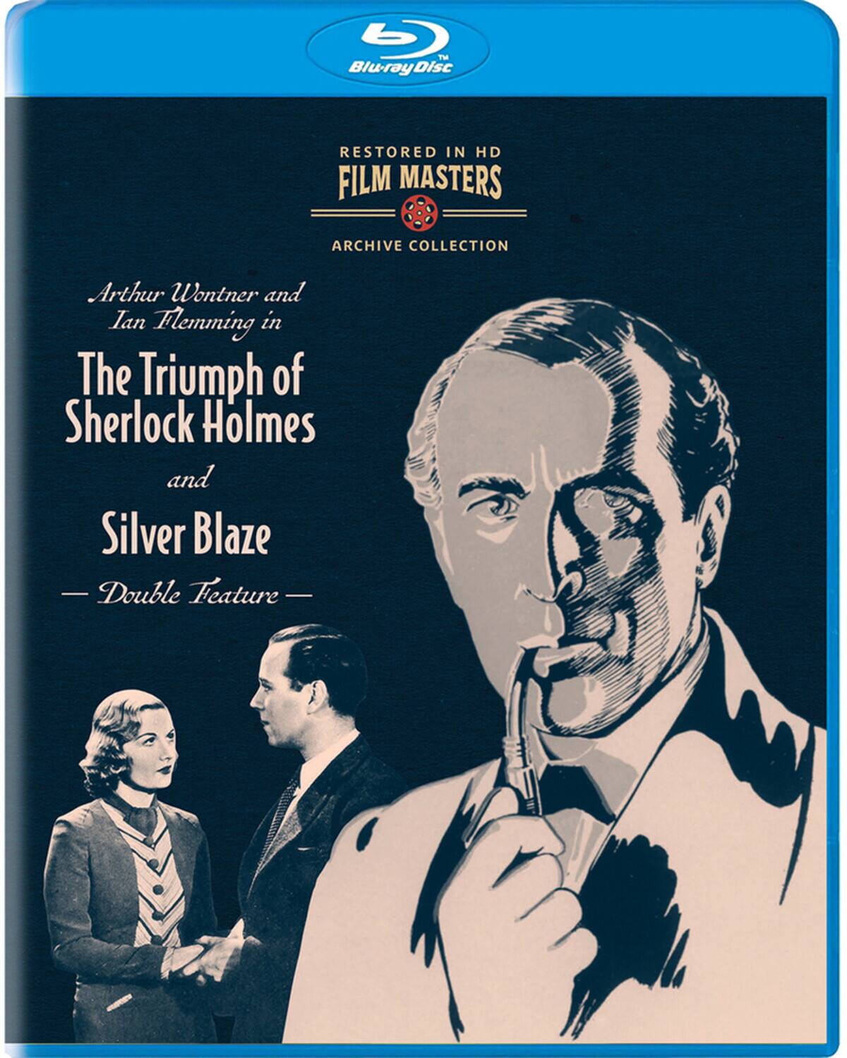 Front. Triumph Of Sherlock Holmes (1935)/Silver Blaze (1937)   - BLU-RAY.