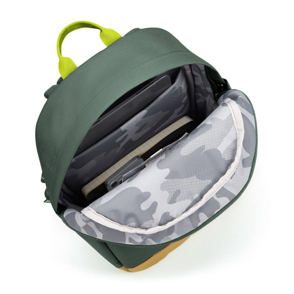 Alt View 1. Pacsafe - GO 15L Backpack, Spruce Green - Spruce Green.