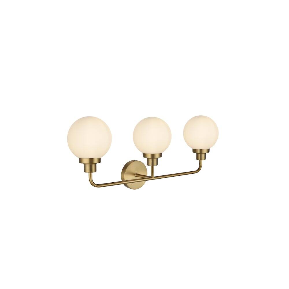 Satin Gold And Opal White