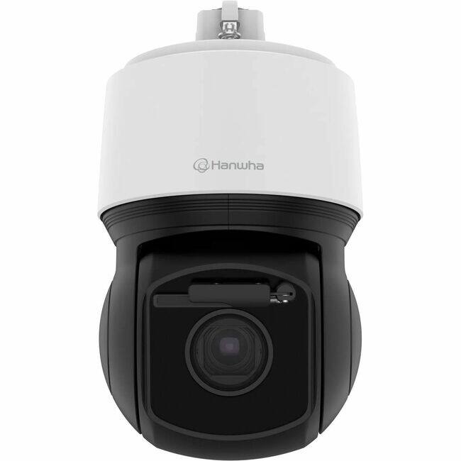 Front. Samsung - Hanwha XNP-C6403RW 2 Megapixel Outdoor Full HD Network Camera - Color - Dome - Black, White - 656.17 ft Infrared Night - Black.