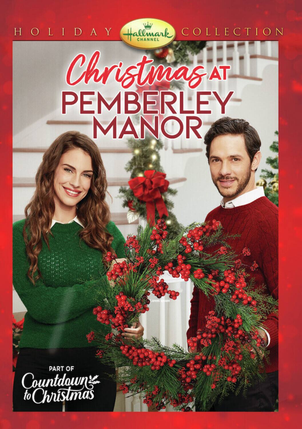 Front. Christmas at Pemberley Manor - DVD.
