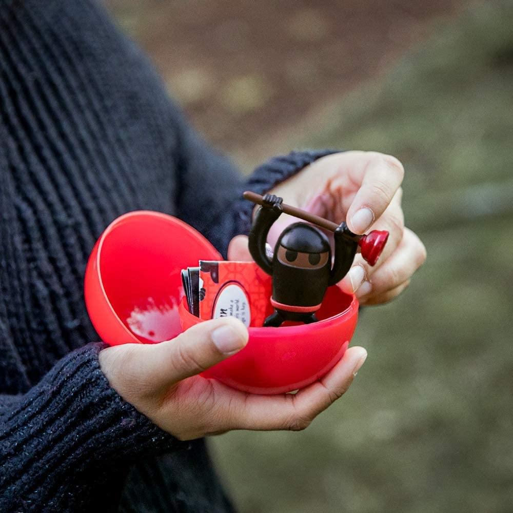 Alt View 1. Funko - Paka Paka Funko Capsule Mystery Figure | Toilet Ninja | One Random - Black.