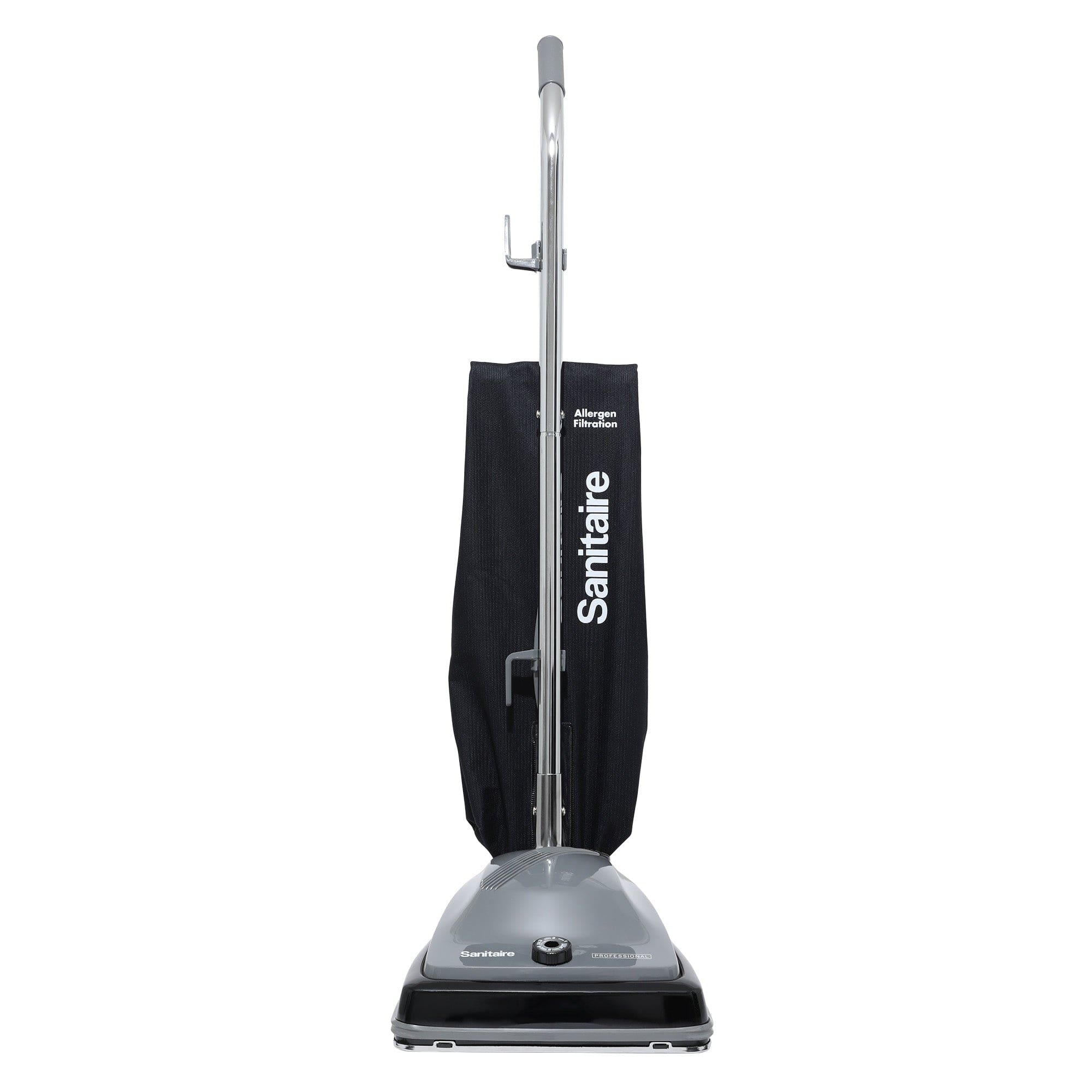 Eureka - Sanitaire SL635B Upright Vacuum – Bagged 11 qt Capacity, 5 A Motor, 12″ Path, 30′ Cord, Blue/Gray, 15 lb - Black