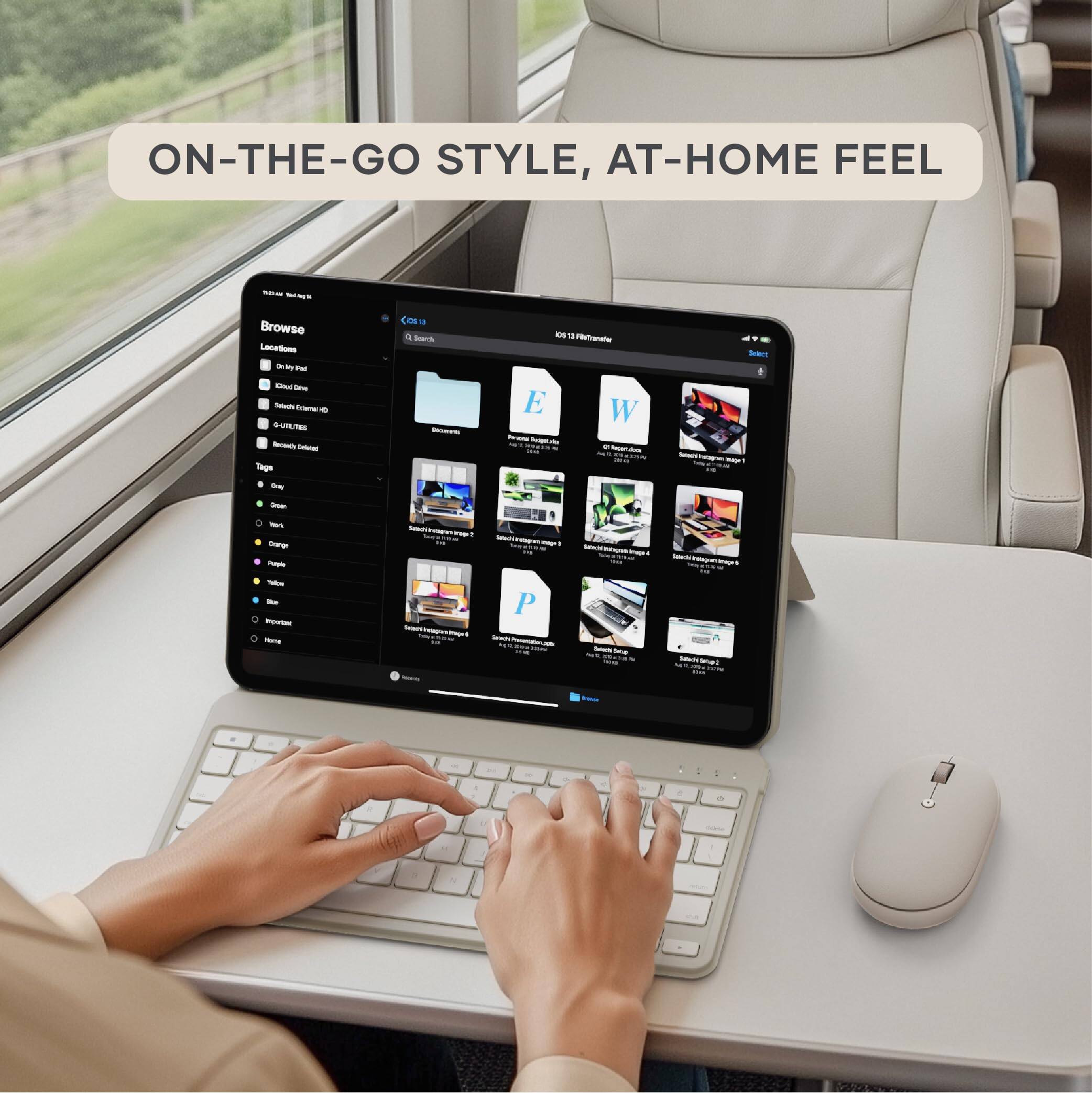 ON-THE-GO STYLE, AT-HOME FEEL