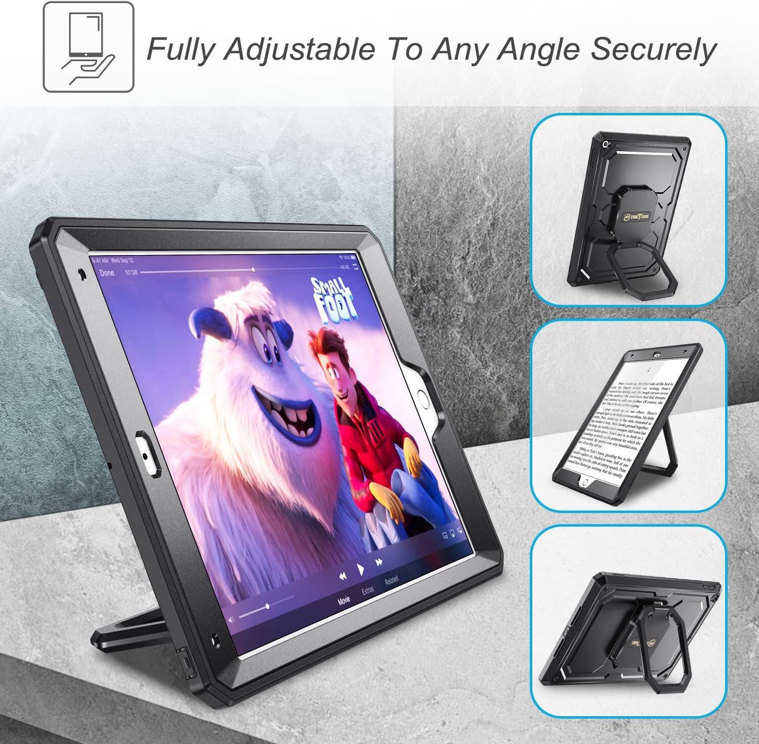 Fully Adjustable To Any Angle Securely