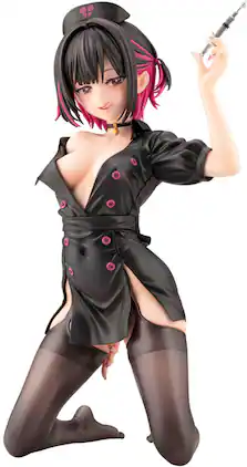 PopMarket - Kotobukiya - Illustrator Original - Shirayuki Ren Nurse Version by Minori Chigusa PVC Figure - COLLECTIBLES - Multicolor