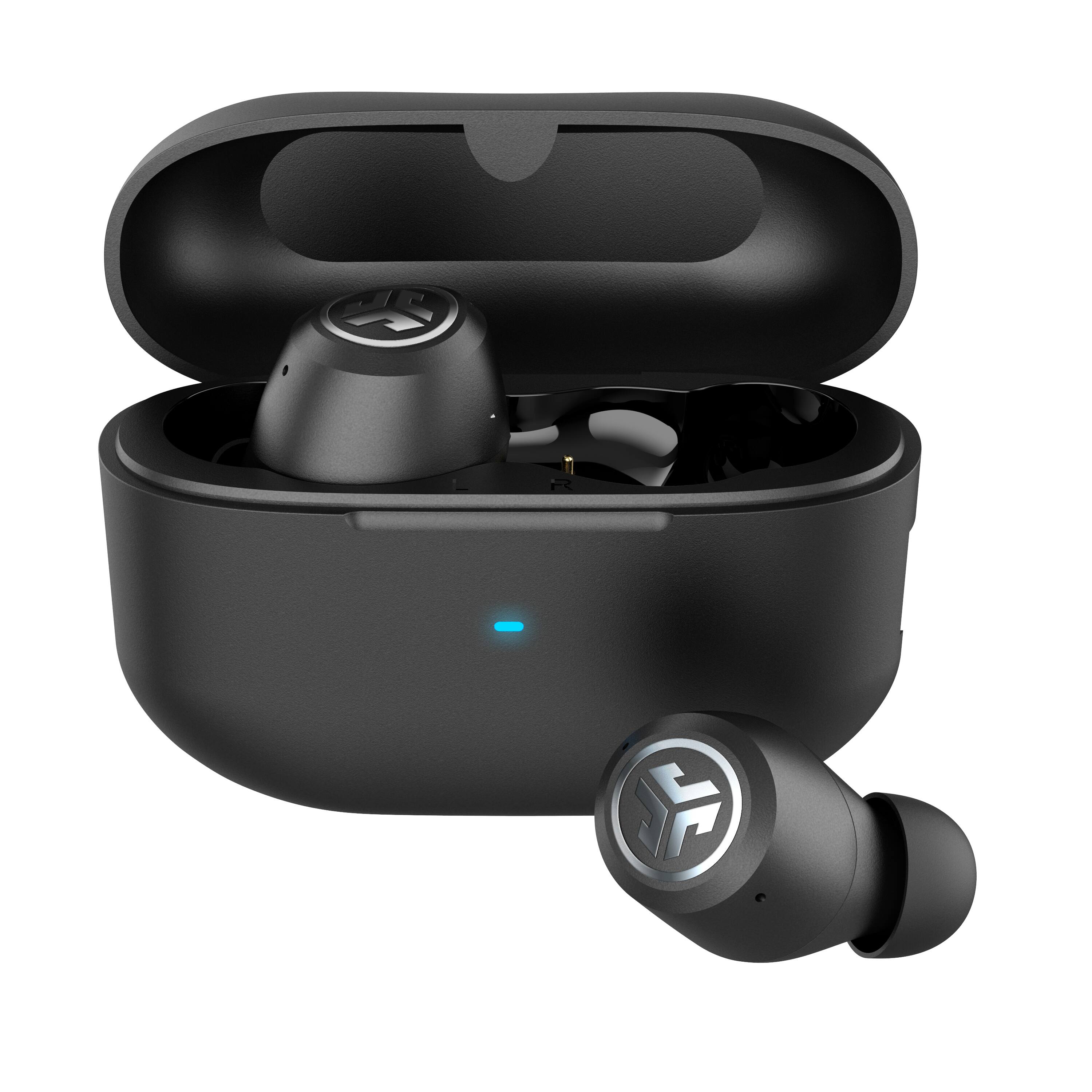 Angle. JLab - JBuds ANC 3 True Wireless Earbuds - Black.