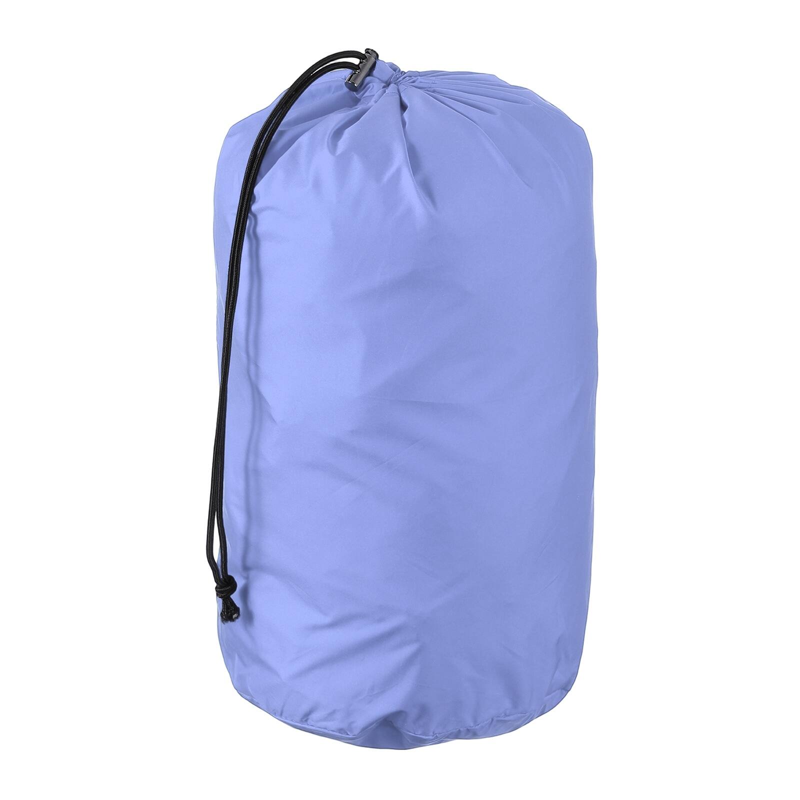 Front. Unique Bargains - Stuff Sack, Sleeping Bag Storage Sack, Waterproof Outdoor Storage, Ultralight Portable Drawstring, 6x13In, for Camping - Purple.