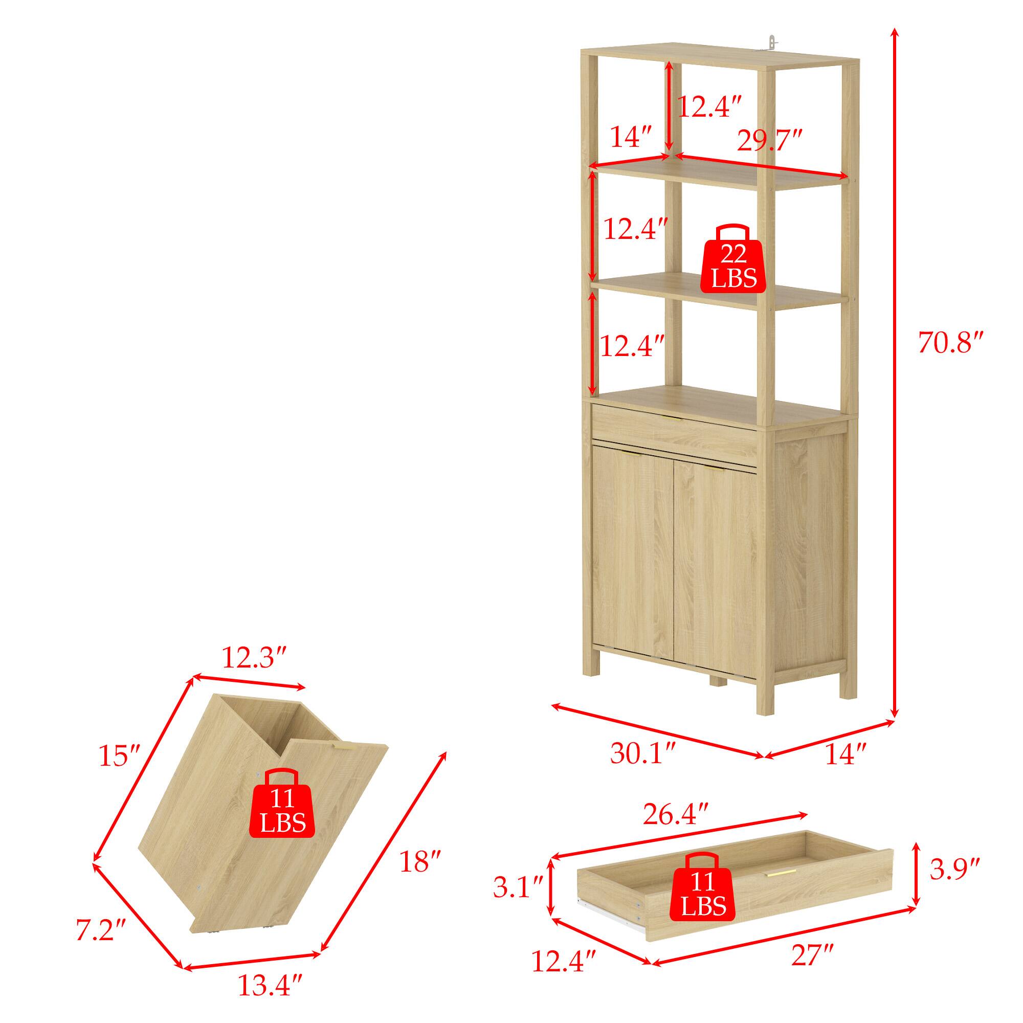 - 12.4" x 14" x 29.7" (22 LBS)
- 12.4" x 12.4" x 12.4" (22 LBS)
- 12.3" x 15" x 7.2" (11 LBS)
- 13.4" x 18" x 3.1" (11 LBS)
- 12.4" x 26.4" x 11 LBS
- 27" x 3.9" x 11 LBS