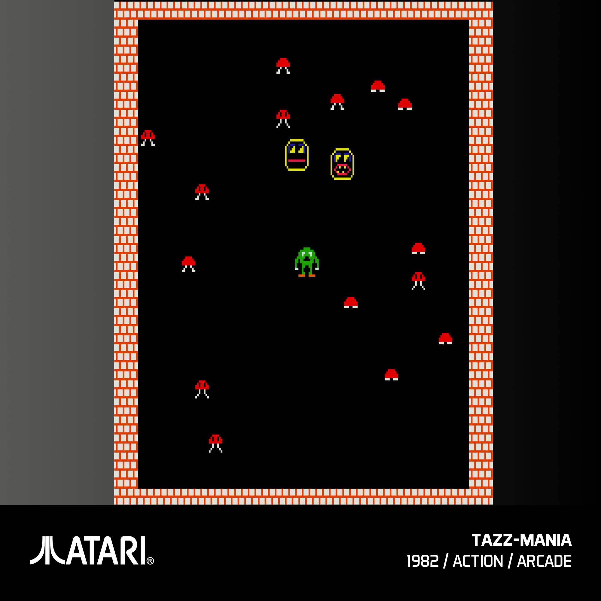 ATARI  
TAZZ-MANIA  
1982 / ACTION / ARCADE