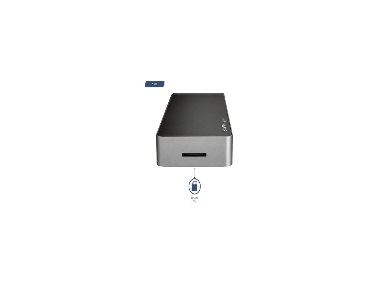 SIDE

StarTech
50 Card Port

SD Card
Port