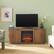Alt View 11. Walker Edison - Modern Reeded 60” Fireplace TV Stand with Removable Fireplace Insert - Mocha.