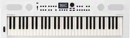 Roland - 61-Key Keyboard with 128-Voice Polyphony, 554 Tones, ZEN-Core Sounds, Bluetooth, Built-in MIDI Player and USB Recording - White