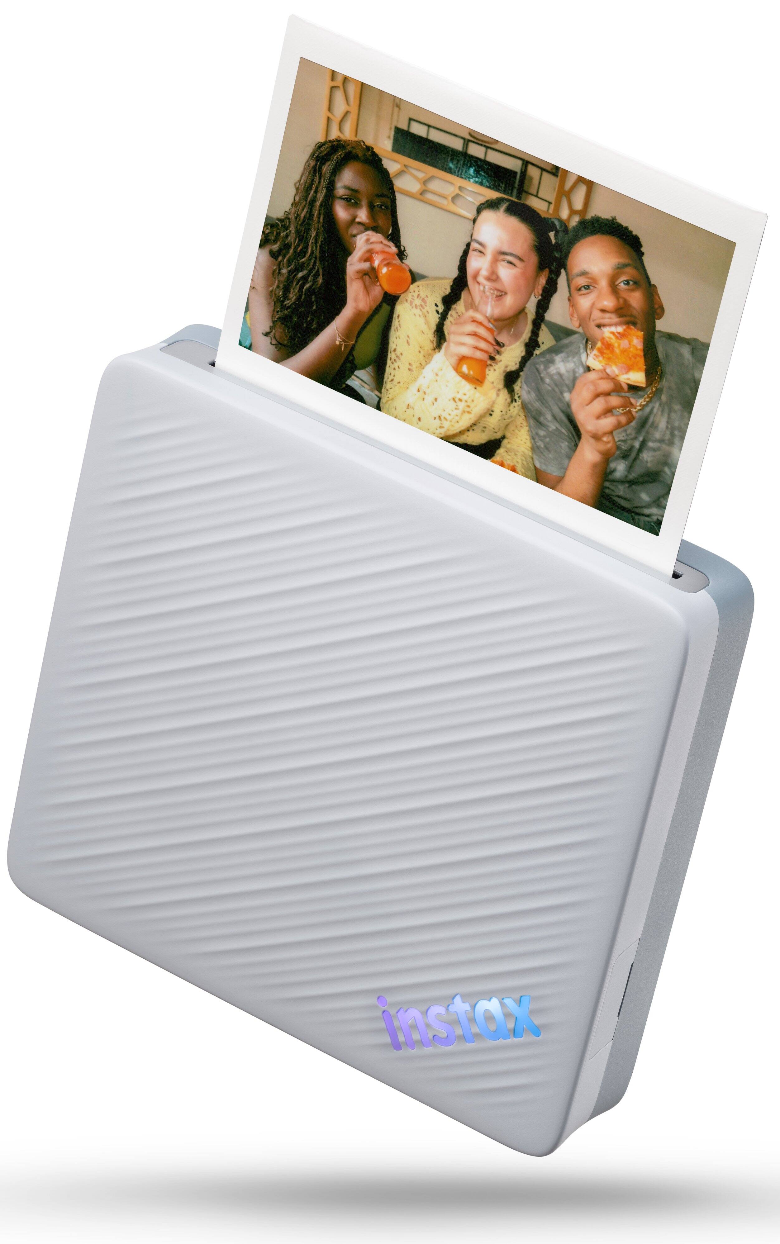 Alt View 1. Fujifilm - instax Link WIDE 2 Wireless Printer - Duo Blue.