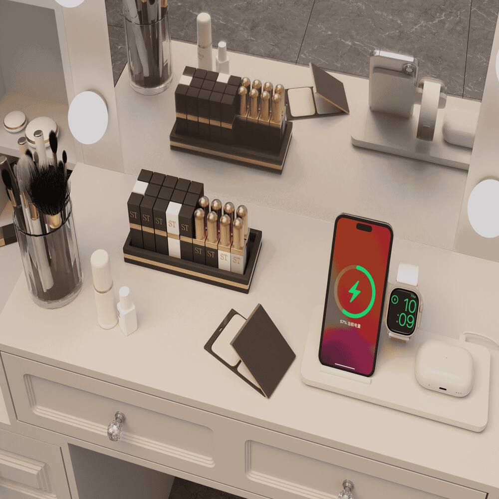 Sure, here is the corrected and grouped text from the image:

- ST ST ST ST ST ST ST ST ST S7% - 10:09
- 57% 充电中