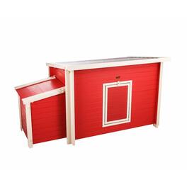New Age Pet - ECOFLEX Fontana Chicken Barn - Red