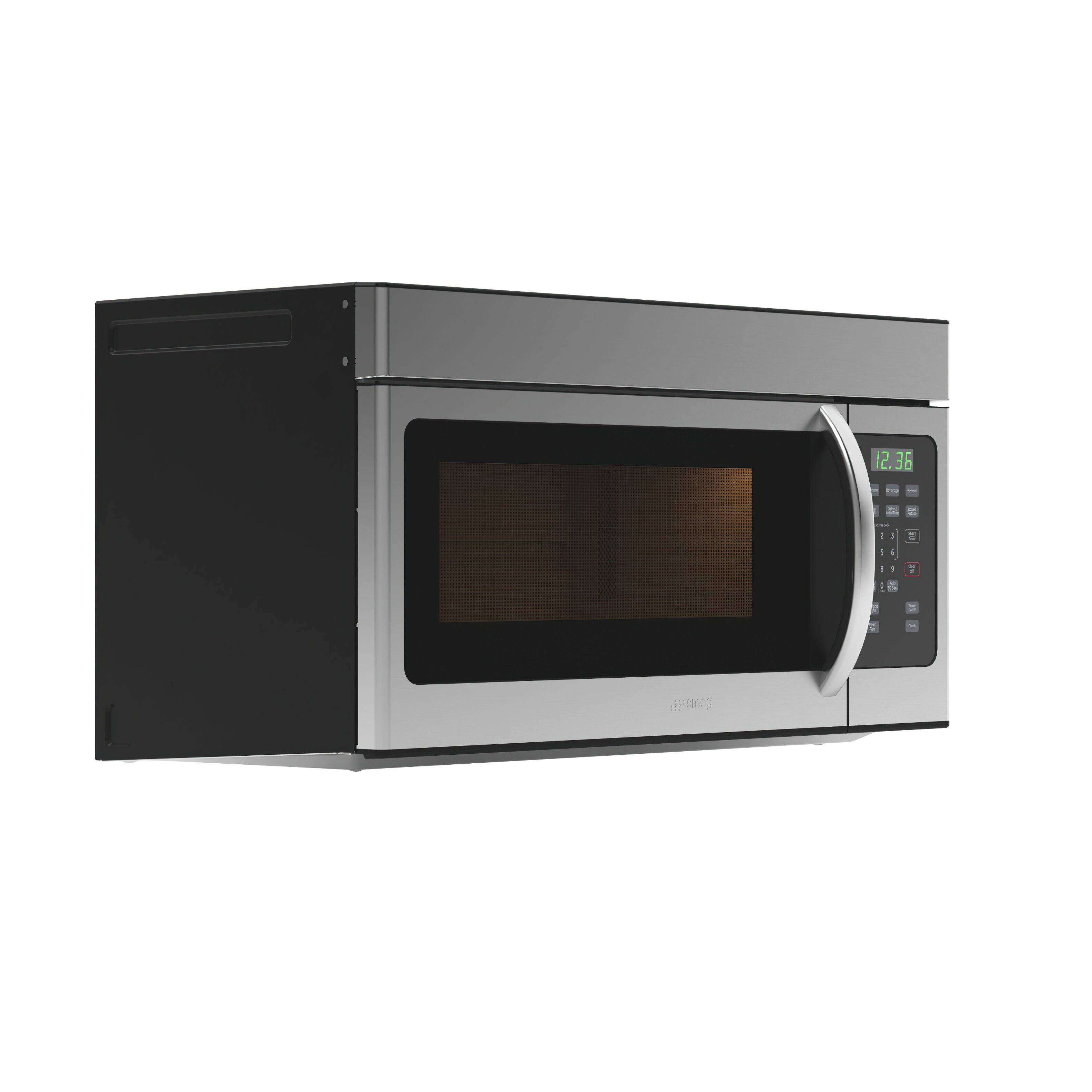 Alt View 1. Koolmore - 1.6 cu. ft. Over the Range Stainless Steel Microwave, KM-MOT-1SS. - Stainless-Steel.