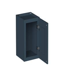 Boyel Living - 12-in W x 18-in H x 12-in D Shaker RTA Kitchen Wall Cabinet with Soft-Close - Charcoal Blue