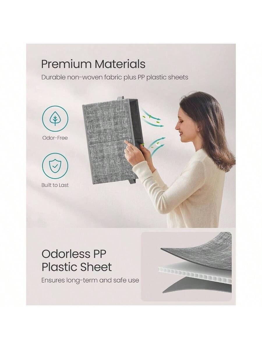 Premium Materials  
Durable non-woven fabric plus PP plastic sheets  

Odor-Free  
Built to Last  

Odorless PP Plastic Sheet  
Ensures long-term and safe use
