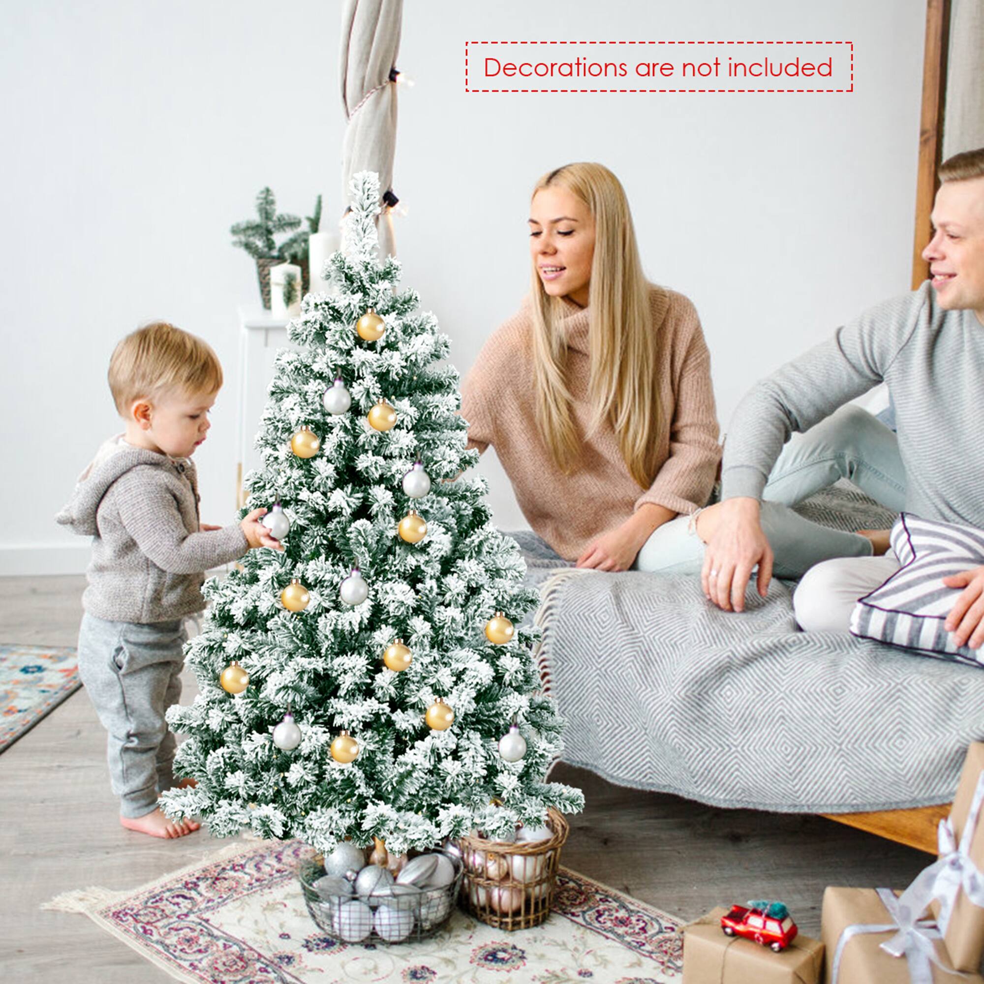 Decorations are not included