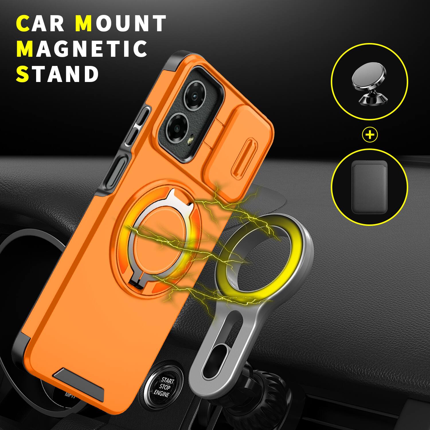 CAR MOUNT MAGNETIC STAND

START STOP ENGINE