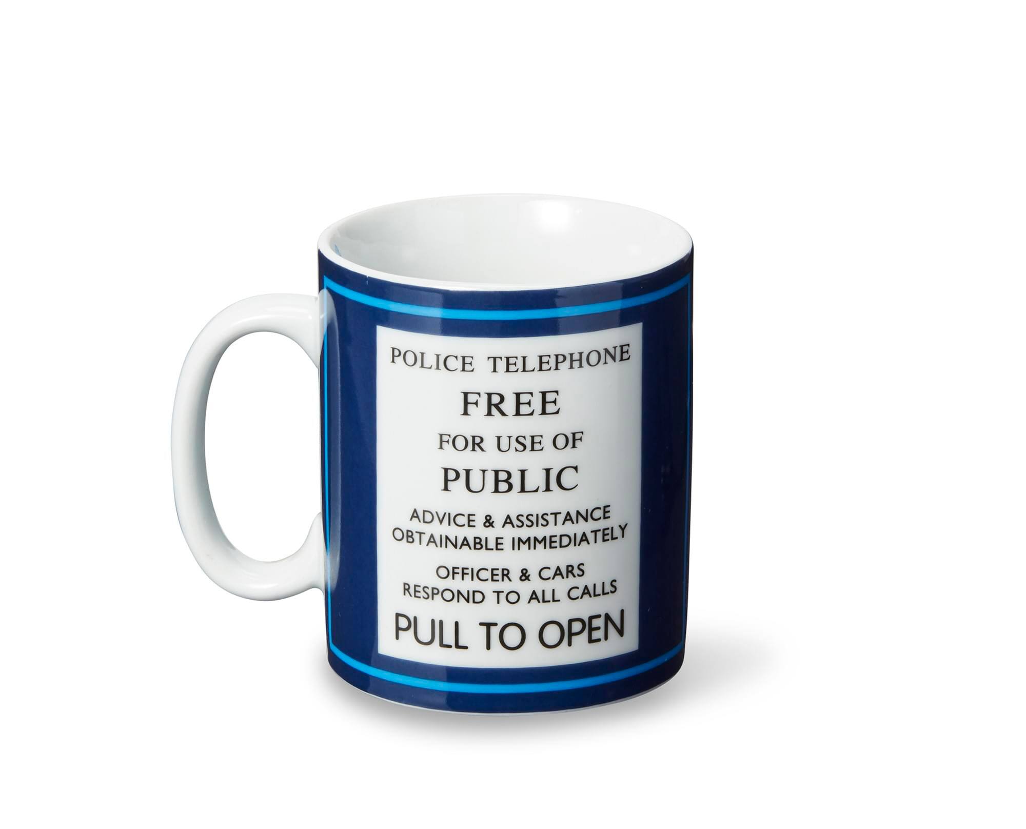 POLICE TELEPHONE  
FREE FOR USE OF PUBLIC  
ADVICE & ASSISTANCE OBTAINABLE IMMEDIATELY  
OFFICER & CARS RESPOND TO ALL CALLS  
PULL TO OPEN
