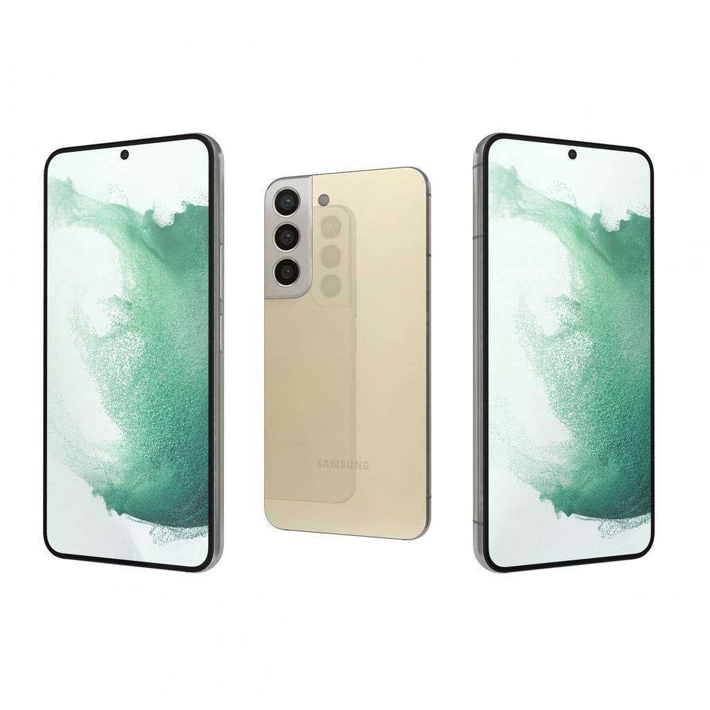Angle. Samsung - Galaxy S22 Plus 5G S906U (Fully Unlocked) 128GB - Cream.