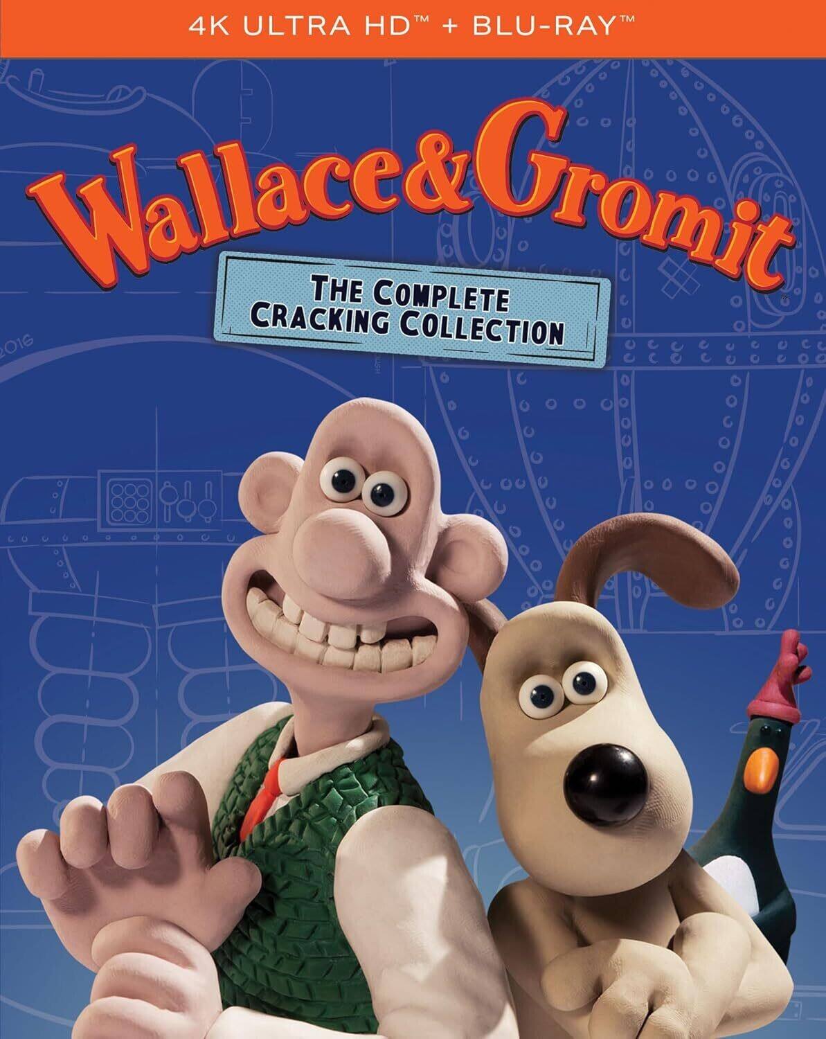 Wallace & Gromit: The Complete Cracking Collection   - 4K Blu-Ray [4K Ultra HD Blu-ray]