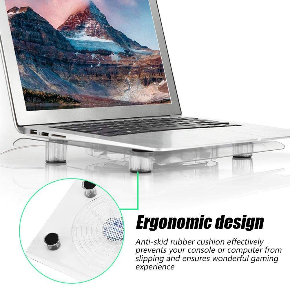 Ergonomic design  
Anti-skid rubber cushion effectively prevents your console or computer from slipping and ensures wonderful gaming experience