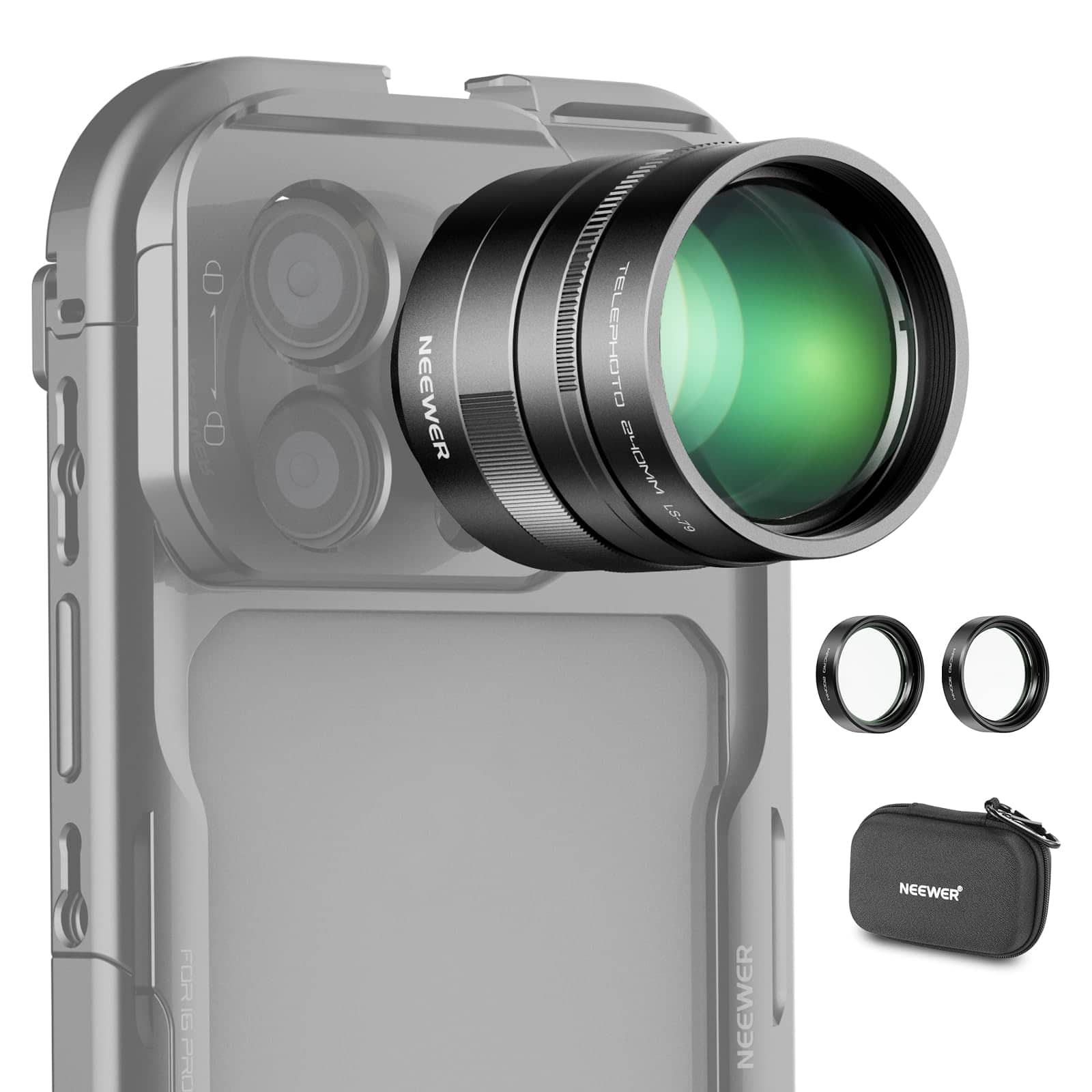 Neewer - 2X Tele + Macro Phone Lens Kit, 17mm price history on PriceWatchPro