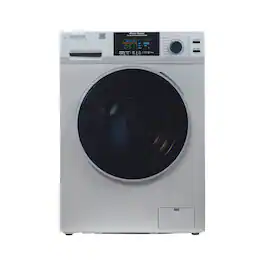 Equator - 1.62 cu ft. VENTLESS DRY Fully Built-in All-in-One Combo Washer Electric Dryer 0-Clearance 110V - EZ 4700 - Silver