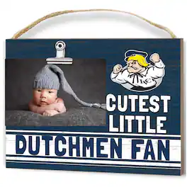 Jardine - Lebanon Valley College 8'' x 10'' Cutest Little Team Logo Clip Photo Frame - Navy