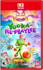2 NINTENDO SWITCH Yooka-Replaylee EVERYONE 10+ E 10+ ESRB Playtonic M PM STUDIOS
