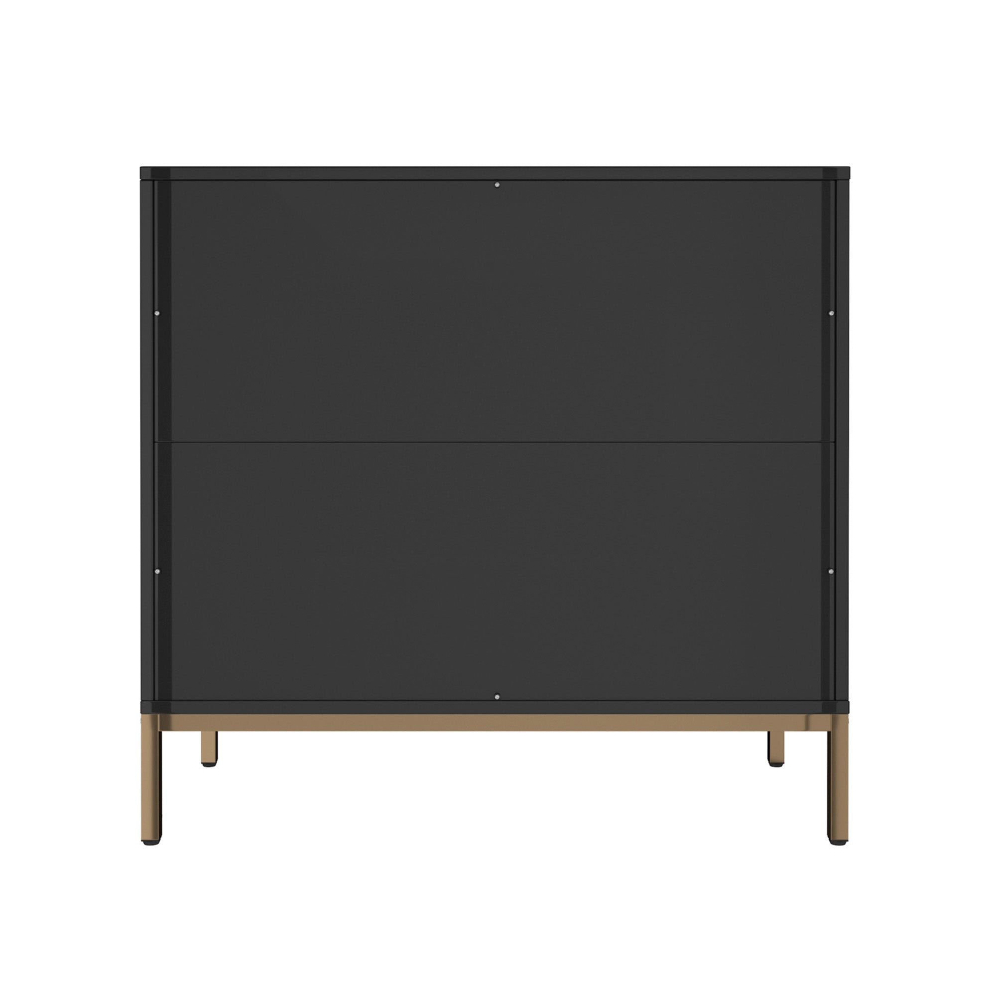 Alt View 10. Boyel Living - 32.28 in. H Freestanding Storage Cabinet Black 3 Drawer Accent Cabinet - Black.