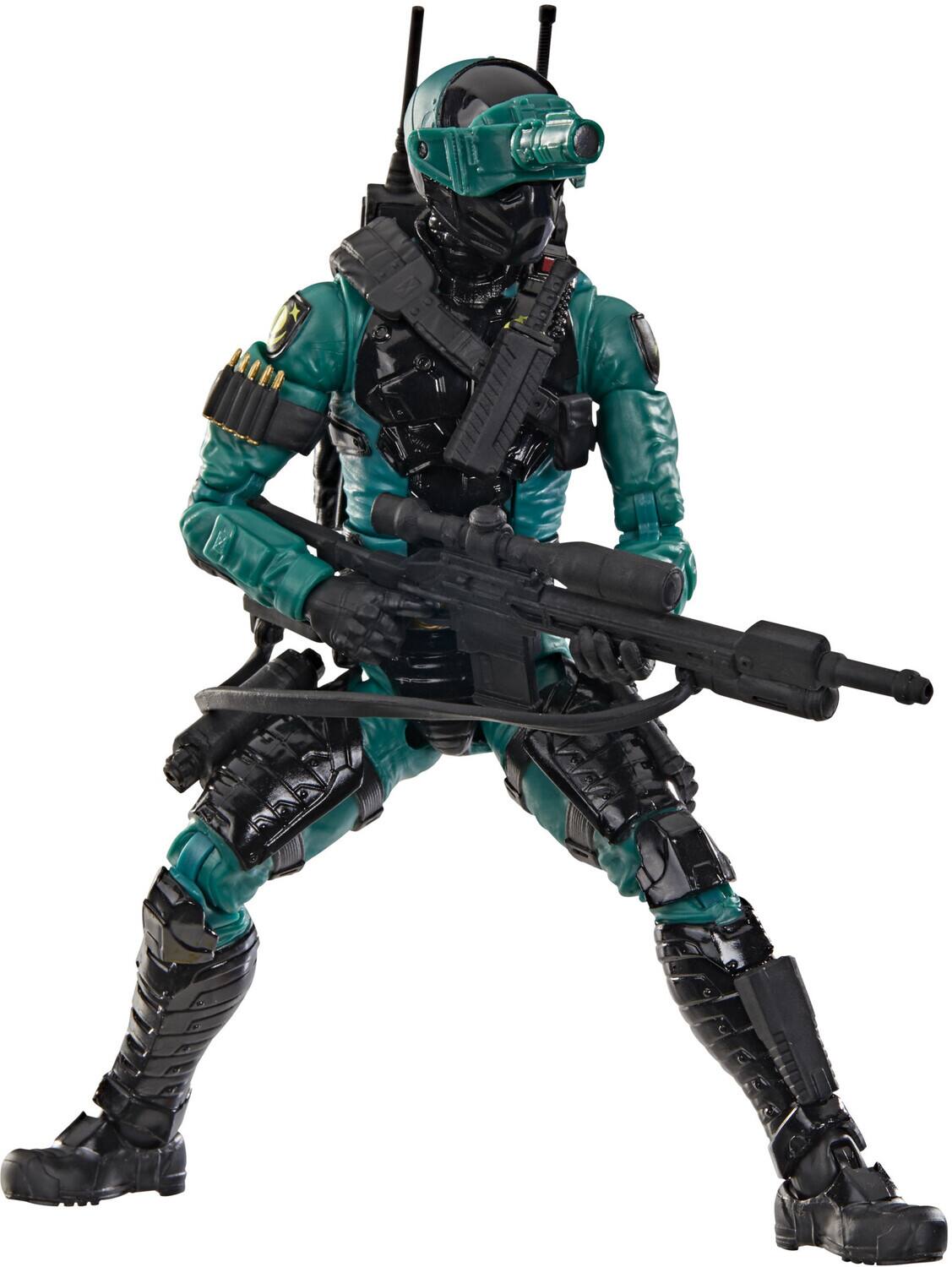 Alt View 1. Hasbro - G.I. Joe - Classified Series - #187, Night-Viper Action Figure   - COLLECTIBLES - Multicolor.