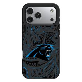 Keyscaper - NFL - Carolina Panthers Bump Case with 8.2ft Drop Protection - 15 Plus - Multicolor