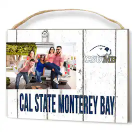 Jardine - Cal State Monterey Bay Otters 8" x 10" Weathered Clip It Frame - White